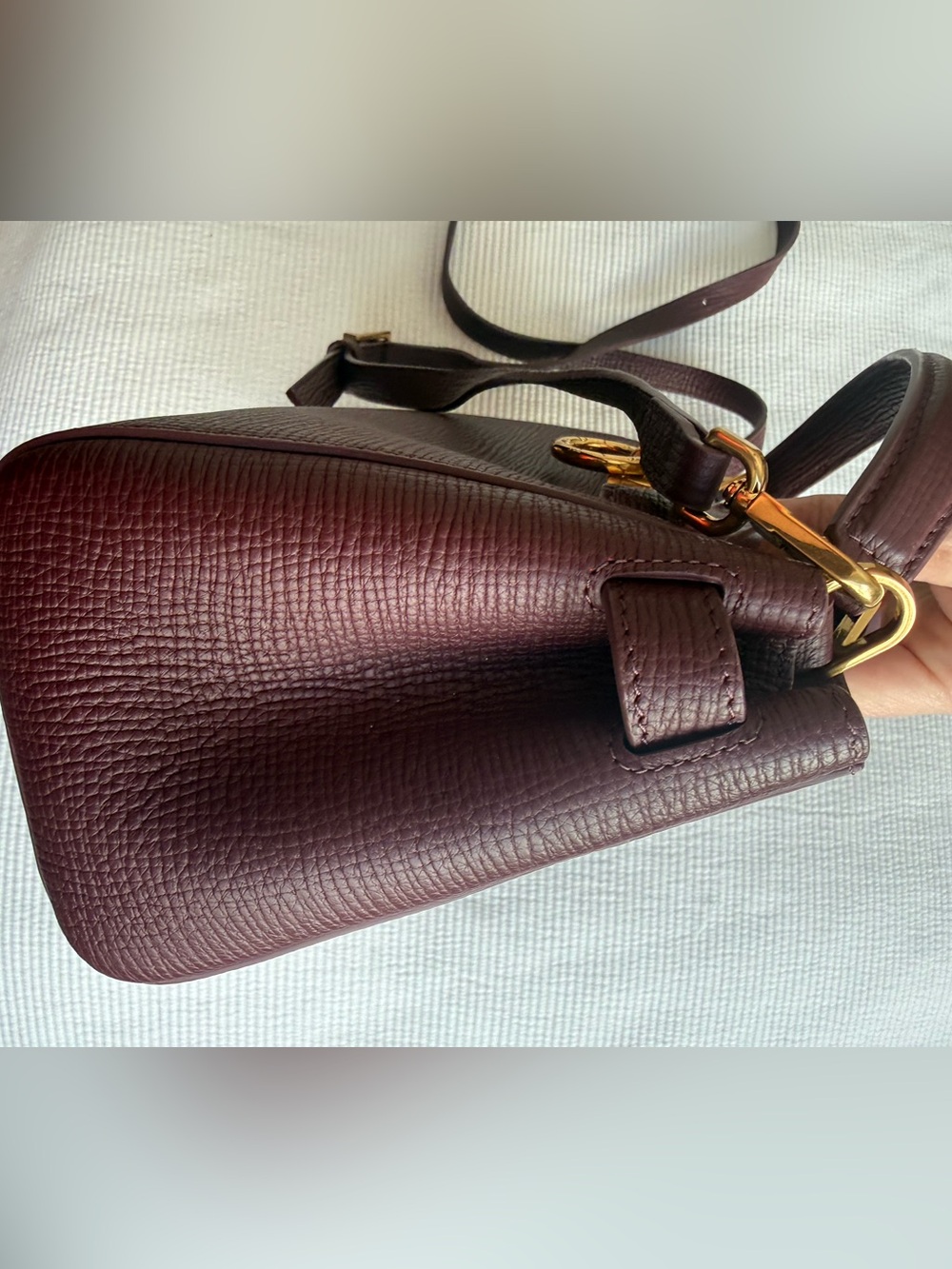 Parisa Wang Madison Micro Bag - Burgundy - Picture 6 of 7